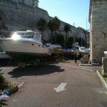 Boats in Dockyard Bermuda for Hurricane Leslie September 6 2012 (5)