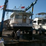 Boats in Dockyard Bermuda for Hurricane Leslie September 6 2012 (9)