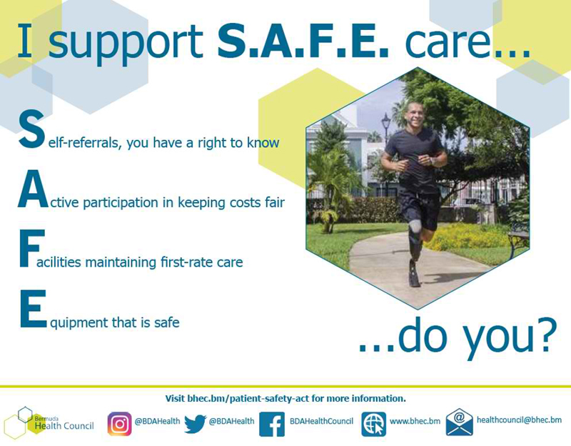 Health Council S.A.F.E. Patient Care Campaign Bernews