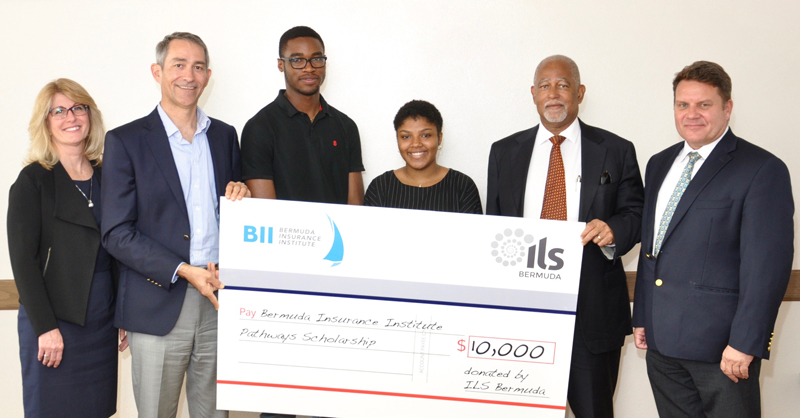 ILS Bermuda Scholarship presentation Bermuda April 3 2018 (1)