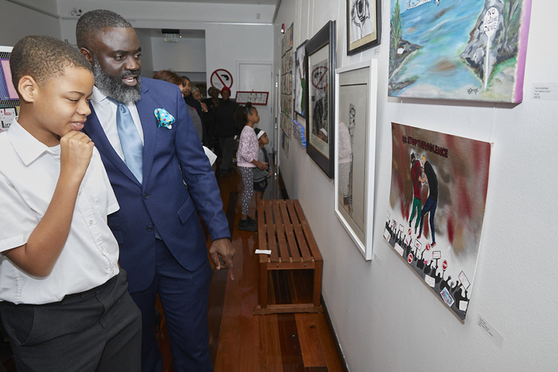 Anti-Violence Art Exhibit Bermuda Feb 2020 (6)