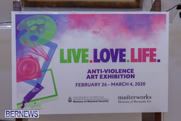 Live. Love. Life. Anti-Violence Art Exhibition Bermuda Feb 2020 (14)