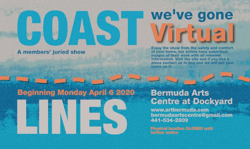Coast Lines Art Show Bermuda April 2020