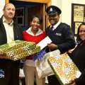 Police Officers Donate Wish List Gifts