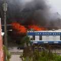 Photos: 60 Firefighters Battle Blaze At HWP