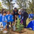 Governor, Premier Plant Tree For Diamond Jubilee