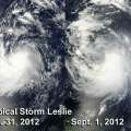 Tropical Storm Leslie Upgraded To A Hurricane