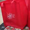 Hundreds Turn Up For Salvation Army Hampers
