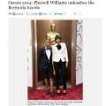 “Bermuda Tuxedo” Unleashed At The Oscars