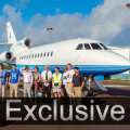 Video & Photos: Private Jet Travel For Eclipse