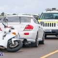 Police Officer Involved In Causeway Collision