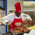 Photos & Video: Bermuda Gas Turkey Cooking