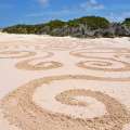 Beach Art & Earth Hour Still On | Fun Day Off