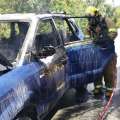Photos: BFRS Extinguishes Car Fire In Paget