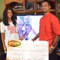 Video: Chef Campbell Presents $3,000 Donation