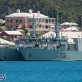 Photos: Canadian Navy Vessels Visit St George’s