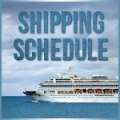 Shipping Schedule: Week Starting February 11
