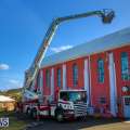 Photos: Fire Service Works On Bethel AME Roof