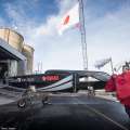 Softbank Team Japan Launches AC Race Boat