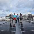 Solar Panels Installed At Washington Mall