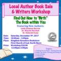 Local Author Book Sale & Writers Workshop