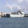 Photos: RFA Mounts Bay Arrives In Bermuda