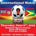 Football Team To Play Guyana On June 6th