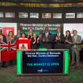 Video: Delegation Opens Toronto Stock Exchange