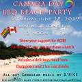 Canada Day BBQ Beach Party On June 29