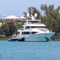 Photos: Two Super-Yachts Visit St. George’s
