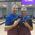 Island Games Bowling Pair Win Silver Medal