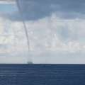 Waterspout Forms Off The North Shore