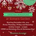 Christmas Wonderland At Somers Gardens