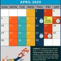 Garbage And Recycling Schedule For April 2020