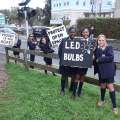 Warwick Academy Students Hold Demonstration