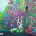 Photos & Video: Dennis Joaquin’s Sea Life Mural