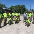 Governor Visits Bermuda Regiment Soldiers