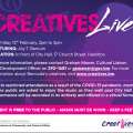 Creatives Live Featuring Joy T Barnum On Feb 12