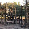 Photos & Video: Aftermath Of Fire At Playground