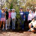 Winnie Oatley Plants Tree For 103rd Birthday