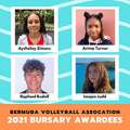Volleyball Association Awards Four Bursaries