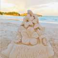 Sand Sculpture In Celebration Of Garden Club