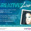 Creatives Live To Feature Cindy Smith On Friday
