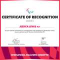Sprinter Jessica Lewis Earns ‘PLY’ Designation