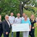 MEF Presents $10K For Ukrainian Relief Fund