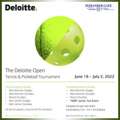 Deloitte Open Tennis & Pickleball Tournament