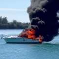 Photos & Video: Boat On Fire In St George’s