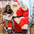 Photos & Video: Children Greet Santa At Airport