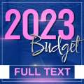 Full Document: 2023/2024 Budget Speech