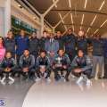 Photos & Video: Cricket Team Arrive Home